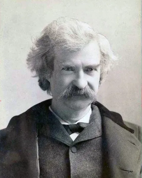 Portrait de Mark Twain