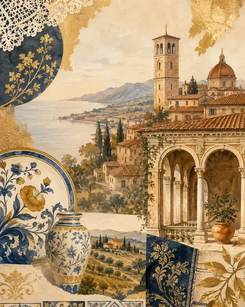 Illustration des proverbes italiens : le recueil des 21 textes sourcéss