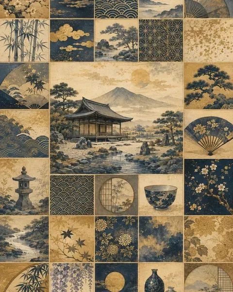 Illustration des proverbes japonais : 35 textes réunis et expliquéss