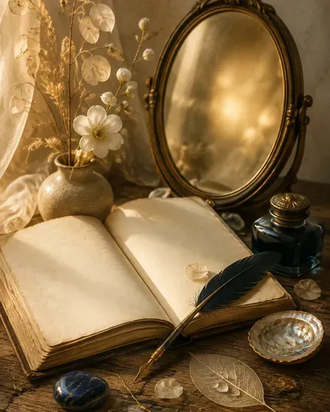Illustration du theme la beauté : physique et intérieure