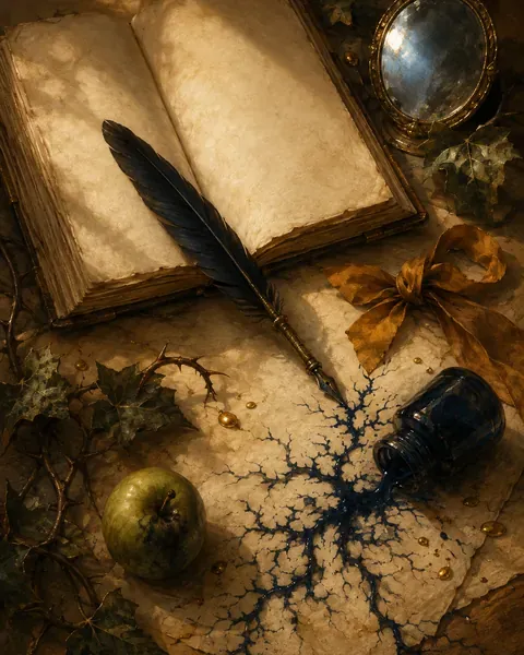 Illustration du thème la jalousie et la méchanceté active