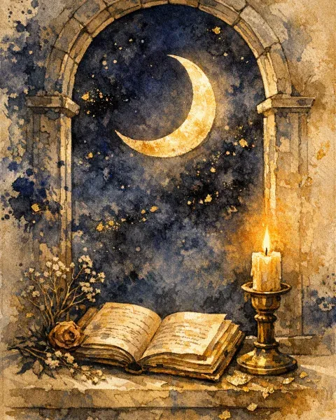 Illustration du thème la lune : 16 textes sourcés